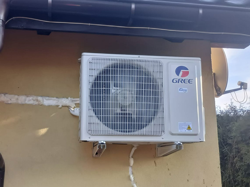 Instalacja klimatyzatora w domku jednorodzinnym w Świnoujściu